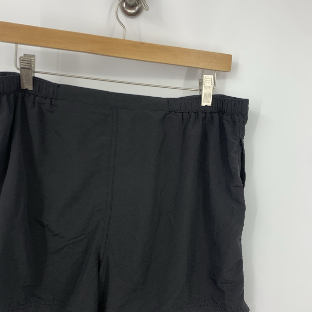 LL Bean Women Size Small Shorts Black Nylon Quick Dry Bermuda Swim Liner Board - Picture 4 of 7